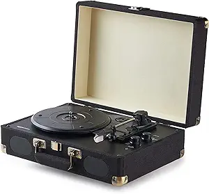 Amazon Basics Vinyl Turntable Record Player