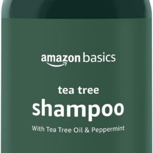 Amazon Basics Tea Tree Oil Shampoo with Peppermint 10.14 fl oz
