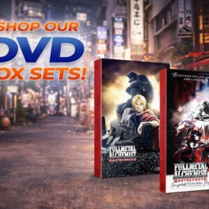 Fullmetal Alchemist Brotherhood Complete Series DVD Box Set