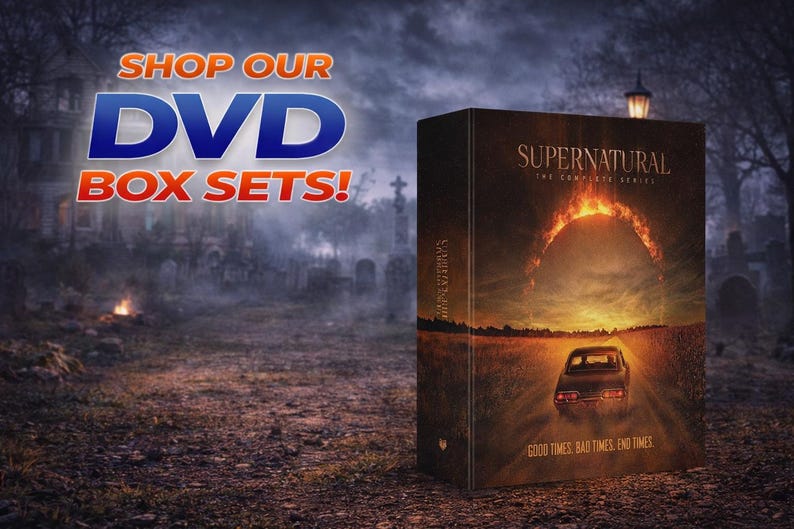 Supernatural Complete Series DVD Box Set Seasons 1-15